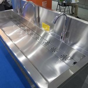อ่างล้างจานสแตนเลสสำหรับห้องครัวและห้องซักรีด พร้อมตะแกรงกรองเศษอาหาร - Product Image 3