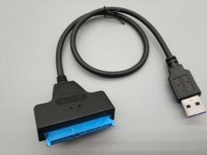 25 50 cm Sata USB 2.0-7 + 15 dòng 2.5/3.5 inch USB để SATA SSD máy tính xách tay đĩa cứng dây khai thác - Product Image 2