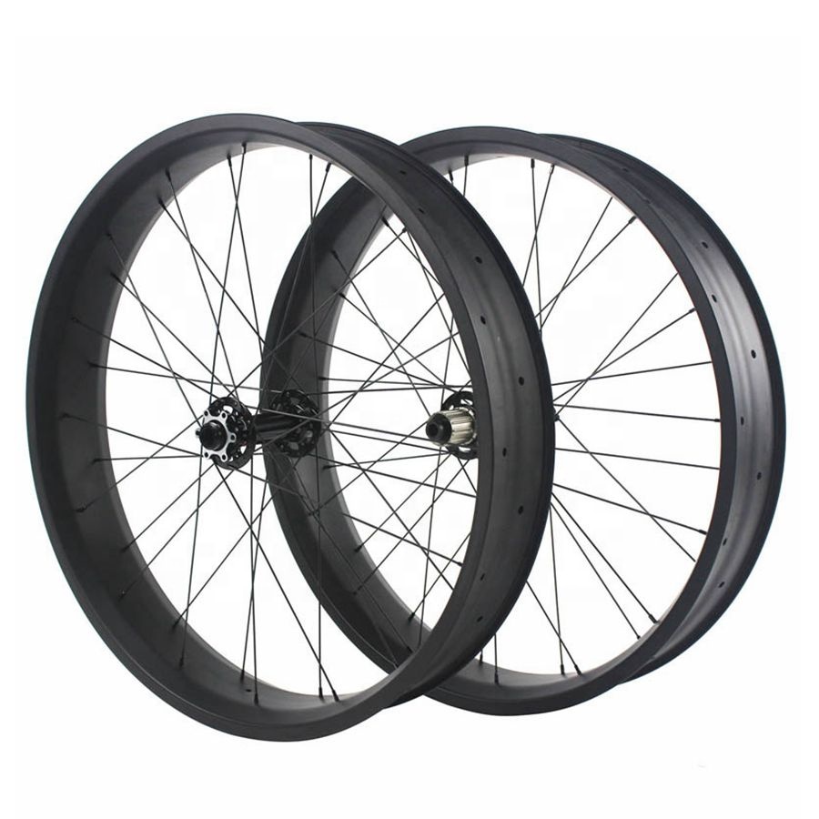 ファットバイクカーボンホイールリム26ERリアスペース197mm