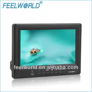 Feelworld 7" 1000cd/m2 luminosità piccolo monitor video a cristalli liquidi con ingresso hdmi e uscita