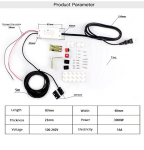 Tuya Smart Home WiFi Garage apriporta Alexa assistant vocale svoice e SmartLife <span class=keywords><strong>App</strong></span> <span class=keywords><strong>telecomando</strong></span> - Product Image 6