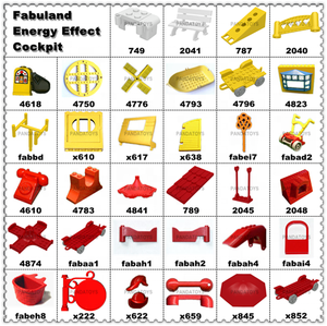 Piezas de ladrillo de bloque Pandatoys bolsa 100g NO. 98138 Bloque 1*1 1x1 ladrillo Diy juguetes 1000 + moldes 24 + colores en stock puede OEM Color + patrón - Product Image 4