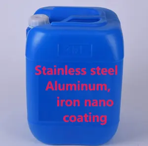 Stainless steel. Aluminum, iron nano coating Prevent scratches Lighten up Water displacement Super hydrophobic coating