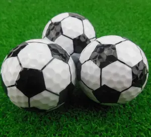 ब्रांड नई फुटबॉल गेंद के आकार गोल्फ गेंदों