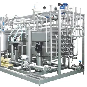 small scale pasteurized dairy production line/processing plant