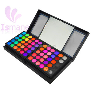 2016 Nuevo Llegado Maquillaje Paleta de colores Cálidos/Brillo de Doble Capa de 180 Colores de Sombra de Ojos Con El Espejo - Product Image 2