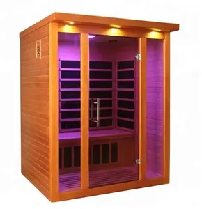 2018 klassische Mode Infrarot Sauna Modell 2-3 Person Sauna Zimmer Auf verkauf