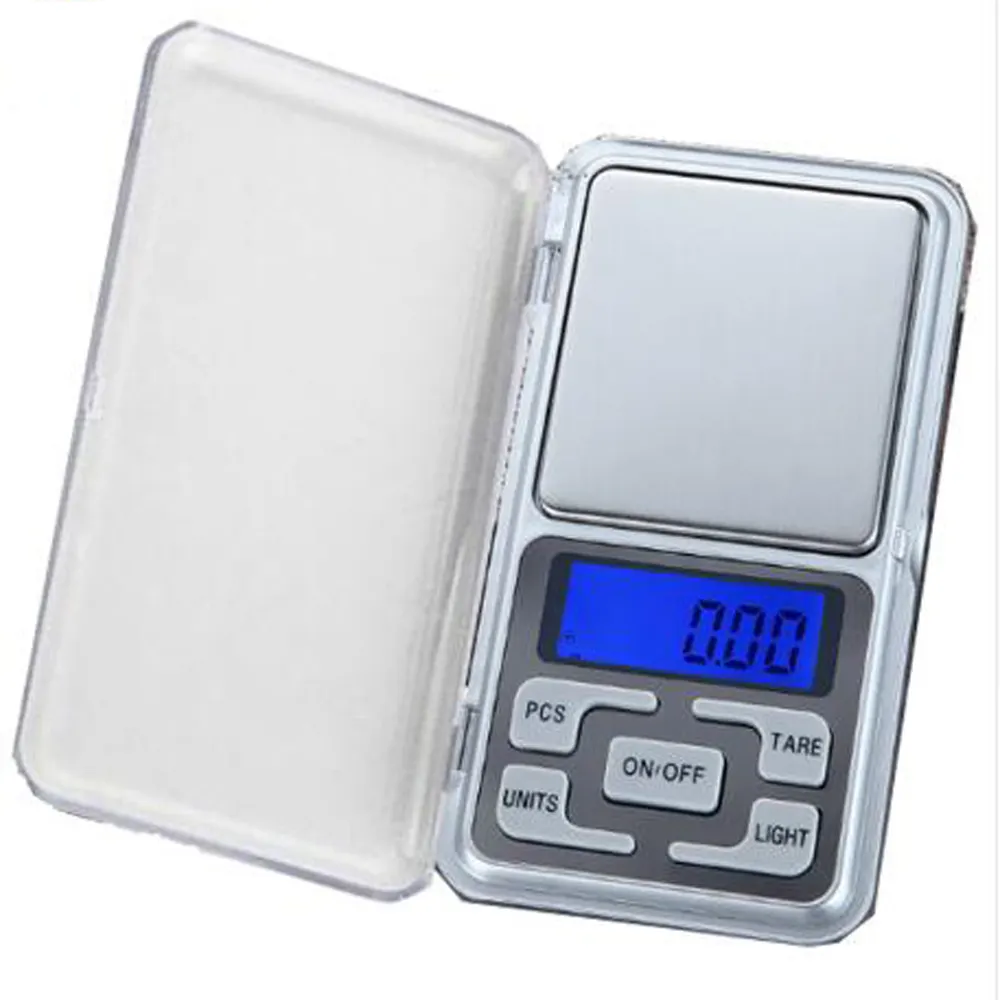 100/200/300/500/0.01g Pocket Digital Scale Tool LCD Electronic Jewelry Diamond Gold Herb Balance Weighting Scales