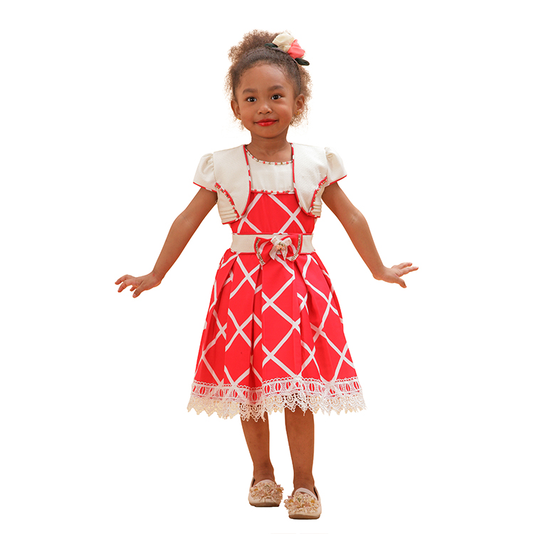 Оптовая продажа; вечерние новейший дизайн; Модное детское кружевное платье для дня рождения