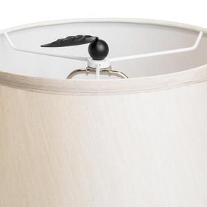 Modern American country style tree design oil rubbed flashtube with fabric shade table round headboard flashtube l Workbook - Product Image 4