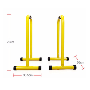 Equipo CrossFit fitness DIP estación pierna raise barras peso corporal parallettes bar - Product Image 1