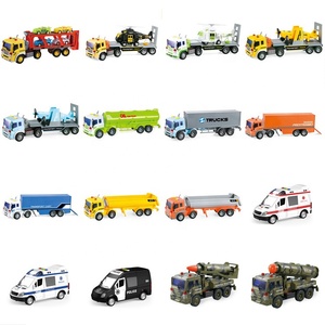 Coche de policía, los niños de juguete de fricción de plástico herramientas de auto - Product Image 5