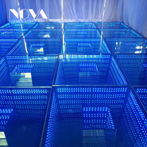 Miroirs Led pour illusion d'optique 3d, salle de mariage, en stock, nouvelle collection 2021 - Product Image 3