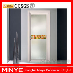 Design élégant intérieur porte de salle de bain en aluminium design avec ventilation - Product Image 5