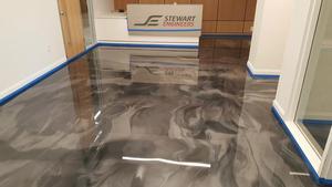 <strong>Shopping</strong> Mall High Gloss Pure 3D Metallic <strong>Epoxy</strong> Resin <strong>Floor</strong> <strong>Coating</strong> - Product Image 3