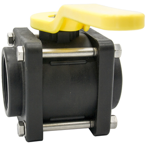 2"customized Injection Mould Plastic Ball Valve Ball 4 <strong>Bolt</strong> - Product Image 3