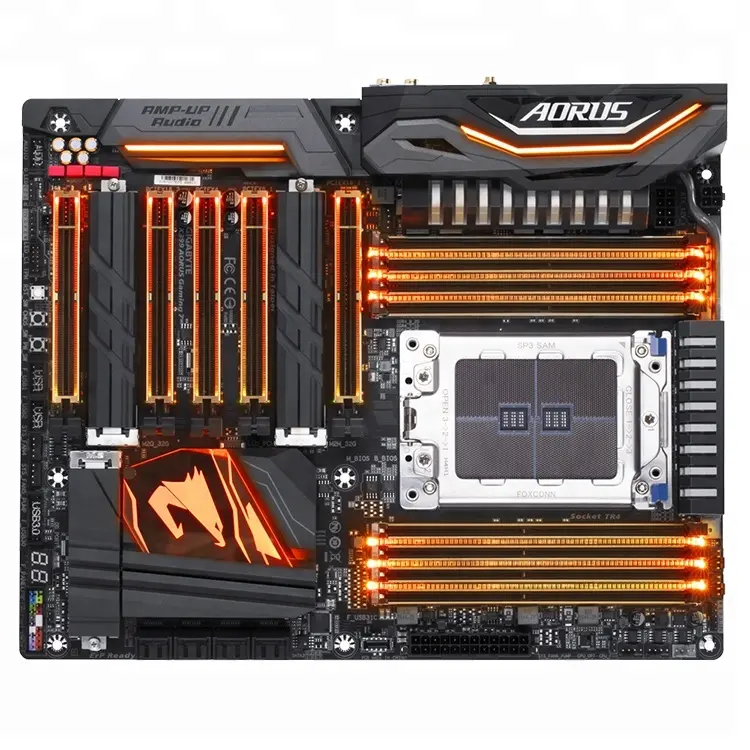 GIGABYTE X399 AORUS Gaming 7 Scheda Madre AMD X399 8 x DDR4 DIMM socket della Scheda Madre
