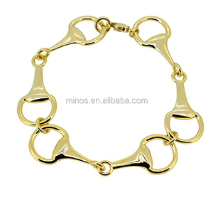 2018 New Design <strong>Horse</strong> Bit <strong>Bracelet</strong> Snaffle <strong>Horse</strong> Stainless Steel Lover Gift <strong>Bracelet</strong> - Product Image 2