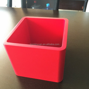빨간 singe 나무로 되는 MDF 입방체 선반/벽 선반/선반설치 26*26*20cm - Product Image 2