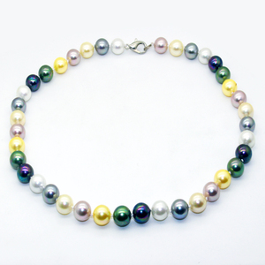Gioielli di moda glamour 10-15mm grande collana di perline di perle di conchiglia di ostriche dona un <span class=keywords><strong>regalo</strong></span> a sorpresa <span class=keywords><strong>alla</strong></span> <span class=keywords><strong>moglie</strong></span> - Product Image 1