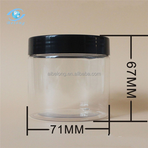 IBELONG vendita calda a buon mercato 180ml cosmetico vuoto pet trasparente barattolo di <span class=keywords><strong>plastica</strong></span> con coperchi per la crema produttore - Product Image 2