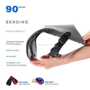 AquaticTrend ajustable abierta tacón <span class=keywords><strong>buceo</strong></span> aletas de tamaño de viaje de <span class=keywords><strong>buceo</strong></span> aletas - Product Image 2