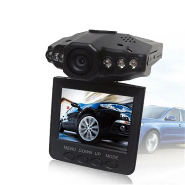 Toptan H198 düşük maliyetli araba kara kutusu IR LED gece görüşlü araç kamerası full hd 720 p dönen araba kamera