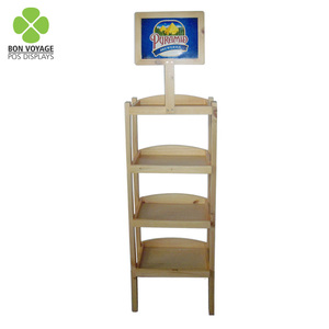 Chất lượng tốt tùy chỉnh cho gỗ freestanding bia hiển thị đứng với lắp ráp dễ dàng cho Sử dụng bán lẻ trong nhà - Product Image 2