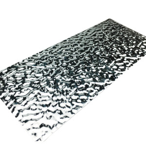 Orange Peel Stuck Hammer Pebble Embossed Mirror Reflektierende Aluminium bleche - Product Image 4