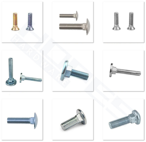 SUS304 A2 de acero inoxidable M5 <span class=keywords><strong>M6</strong></span> M8 M10 M12 M14 M16 M20 Countersink cabeza cuello cuadrado pernos personalizado - Product Image 6