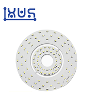 Módulo LED de aluminio blanco frío DC30V personalizado PCB serigrafía multicolor prueba de vacío para placa de circuito de luz de calle Solar
