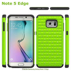 Ba hậu vệ bling kim cương trường hợp lai cho samsung thiên hà lưu ý 5 cạnh, cho samsung lưu ý 5 trường hợp cạnh - Product Image 1