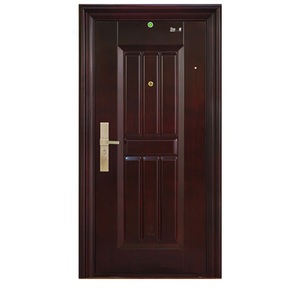 Puerta principal moderna Diseños Casa Puerta principal Diseños Construcción de edificios Seguridad Puerta de acero - Product Image 4