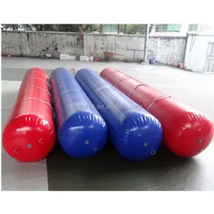 Warna Kustom Inflatable Air Park Tube Pelampung Inflatable Buoy Air