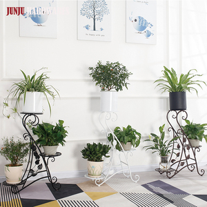 Estante de Flores de <span class=keywords><strong>Hierro</strong></span> Forjado, Soporte Exterior para Plantas en Maceta, Soporte para Jarrones de <span class=keywords><strong>Hierro</strong></span> - Product Image 6