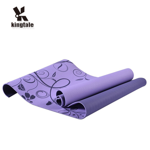 Kingtale fare per ordinare eco friendly teal stuoia di yoga del tpe - Product Image 3