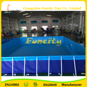 nuevo marco de metal mini piscina stent piscina inflable de la piscina de tierra para la venta - Product Image 5