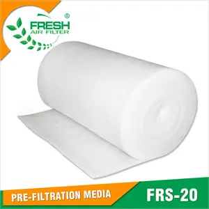 MERV 1 2 3 4 EU2/G2 air filter media rolls  manufacture 