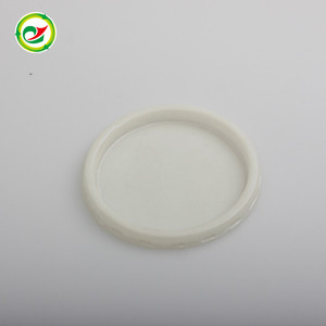 Desechable PS plástico PET plana Tapas de cúpula café sorber tapas fabricante - Product Image 4