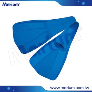 Long Blade Rubber Swimming Snorkel Free Diving Swimming Fins - Product Image 2