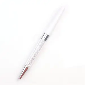 Chinese factories cheaper souvenir shining diamond crystal silver ball pen