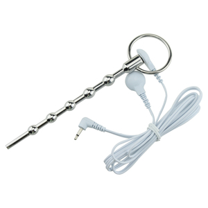 Ekstra panjang baja nirkarat sepuluh manik uretra suara steker BDSM mainan seks pria dewasa perangkat kepuasan uretra Stimulator - Product Image 1