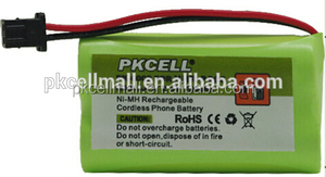 Vendita calda BT904 batteria del telefono cordless ni-mh AA 700 mAh AA * 2 batterie ricaricabili - Product Image 1