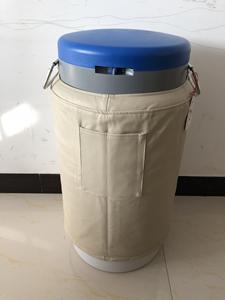 Réservoir de stockage de sperme cryogénique, Dewar à <span class=keywords><strong>azote</strong></span> <span class=keywords><strong>liquide</strong></span>, conteneur de transport sec sous vide en alliage d'aluminium pour expédition aérienne - Product Image 4