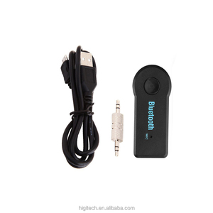 AUX Nirkabel 3.5Mm Mobil Bluetooth 4.1 Audio HandsFree Penerima Musik Kit Mobil