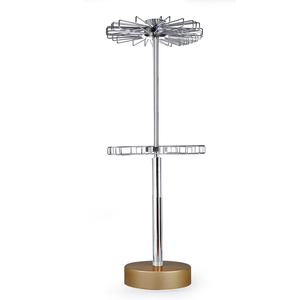 Xoay mult-mục đích tầng thường vụ thép không gỉ trang trí chiếc khăn đứng kim loại dây trang trí hiển thị cây đứng - Product Image 2