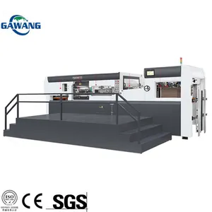 Chinese Made Flat Diecutting And Creasing Machine For Paperboard