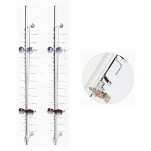 <strong>Optical</strong> Machinery Accessory <strong>Wall</strong> <strong>Mounted</strong> Eyeglasses Display Rods Lockable Sunglasses Display Racks Poles - Product Image 1