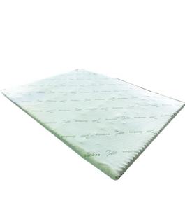 7 zone visco-colchón de gel de respuesta de 3 pulgadas, almohadilla de colchón de carbón de bambú - Product Image 5