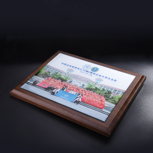 High Quality Square Shape Walnut <strong>Wood</strong> <strong>Plaques</strong> for Competition Prizing Ceremony Souvenirs - Product Image 4